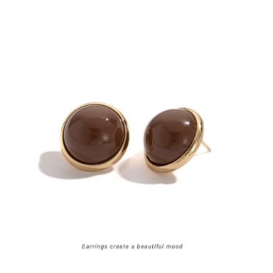 ria-brown-stud-earings